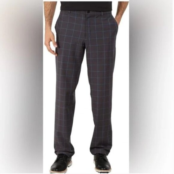 Nike Golf Men's Plaid FitDry Pants - Sz 38x32 - Picture 1 of 10